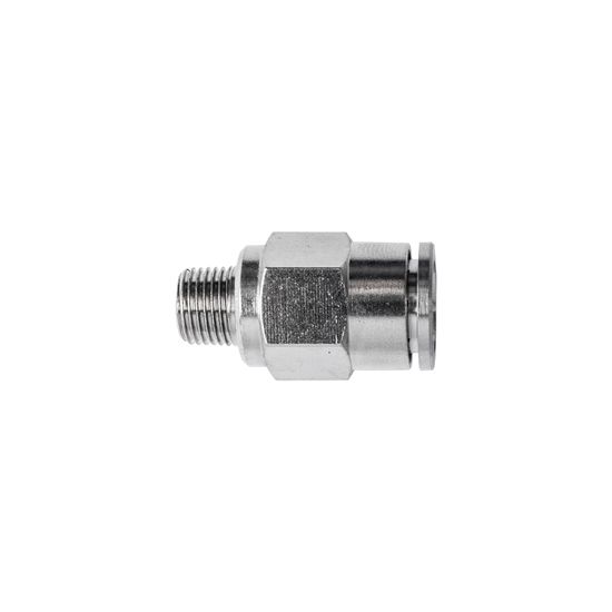 Metal Pu Fitting Straight 10mm X 1/4" M